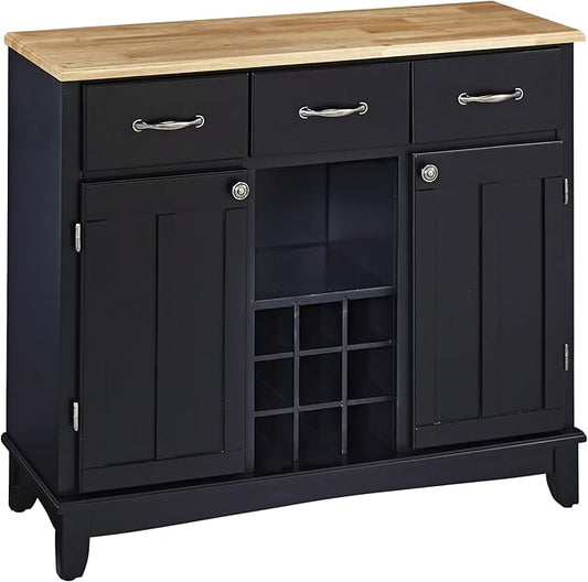 homestyles Server sideboards-buffets-credenzas, Black