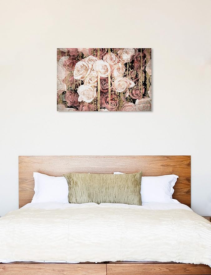 Oliver Gal 'Shabby Chic Romance' The Floral and Botanical Wall Art Decor Collection Contemporary Premium Canvas Art Print