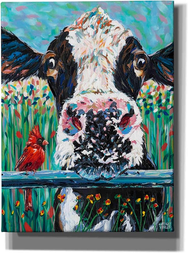 Epic Graffiti 'Farm Buddies I' by Carolee Vitaletti Canvas Wall Art, 12"x16"