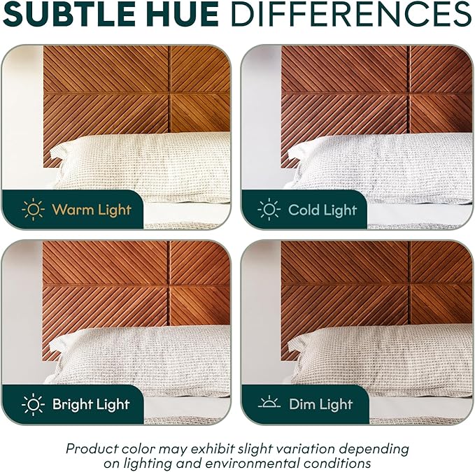 Bme Rhombus Queen Bed Frame – Solid Rubber Wood with Geometric Rhombus Headboard, Walnut Finish, Scandinavian Modern Platform Bed with Sturdy Slats & Metal Legs, No Box Spring Needed
