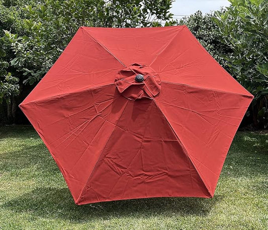 BELLRINO DECOR Replacement STRONG & THICK 9ft 6 Ribs Umbrella Canopy (Canopy Only)