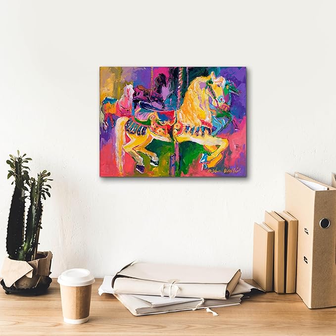 Epic Graffiti 'Artcar 2' by Richard Wallich, Canvas Wall Art, 16"x12"