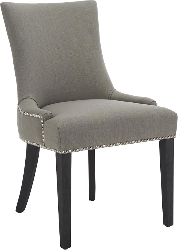 Safavieh Mercer Collection Lester Dining Chairs, Light Granite, Set of 2