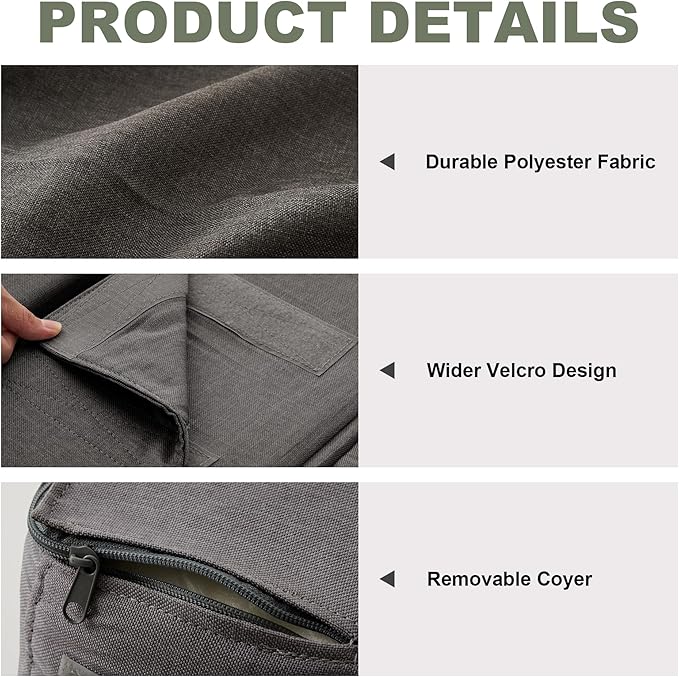 ARTPLAN Convertible Folding Sofa Bed, High-Density Memory Foam Sofa with a Fluffy Pillow, Modern Futon Floor Couch Guest Twin Bed for Living Room/Dorm/Guest Use/Home Office/Apartment,Dark Grey
