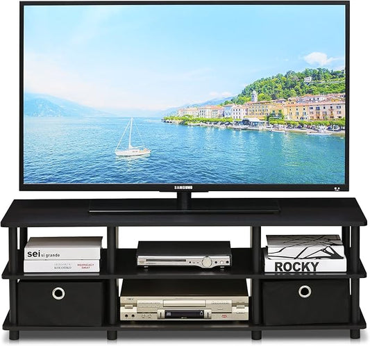 FURINNO Econ TV Entertainment Center, Espresso
