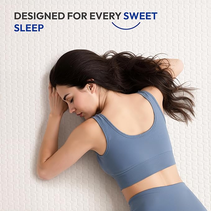 10 Inch Twin Size Mattress, Firm Gel Memory Foam Twin Mattress in a Box, Firm Back Support for Pressure Relief & Spinal Alignment, CertiPUR-US Certified, Fiberglass-Free
