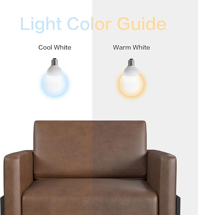 HomePop Modern Metal Frame Accent Chair|Homepop Home Décor|Accent Chairs for Living Room & Bedroom - Brown Faux Leather