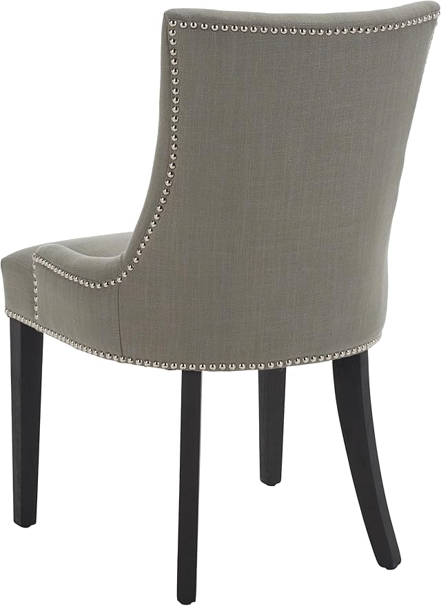 Safavieh Mercer Collection Lester Dining Chairs, Light Granite, Set of 2