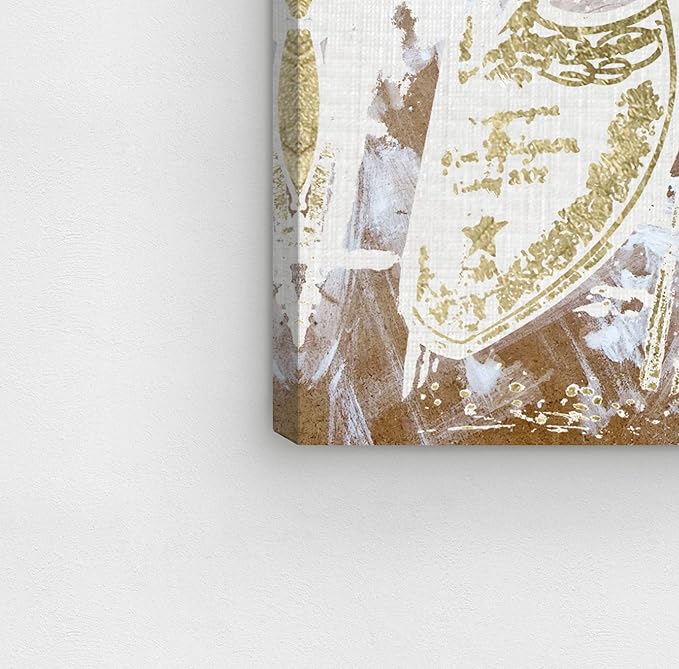 The Oliver Gal Artist Co. Drinks and Spirits Wall Art Canvas Prints 'Vintage Champagne Gold'