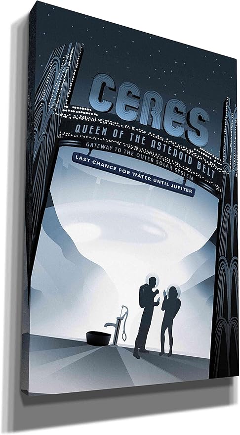 Epic Graffiti 'Visions of the Future: Ceres' Canvas Wall Art, 40" x 60"
