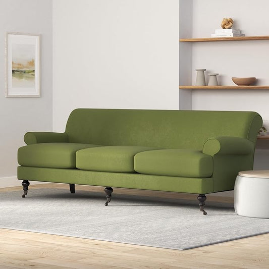 Jennifer Taylor Home Bliss 88" Lawson French Country Three-Cushion Tightback Sofa