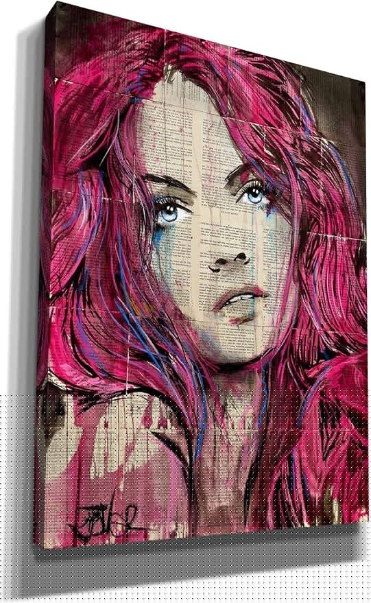 Epic Graffiti 'Incinerate' by Loui Jover, Canvas Wall Art, 40"x54"