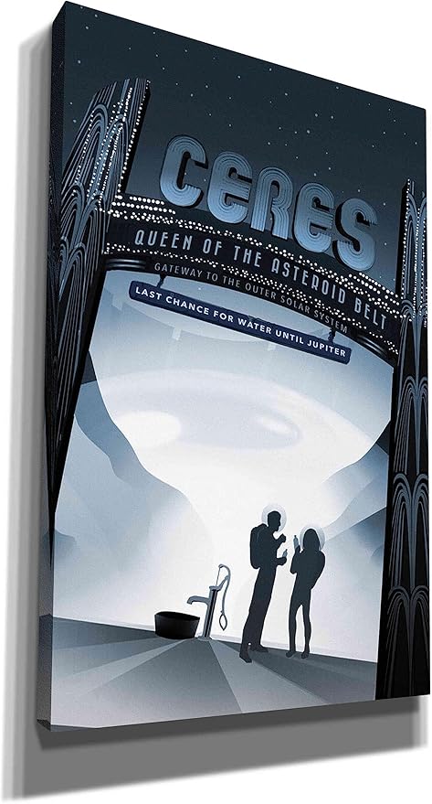 Epic Graffiti 'Visions of the Future: Ceres' Canvas Wall Art, 26" x 40"