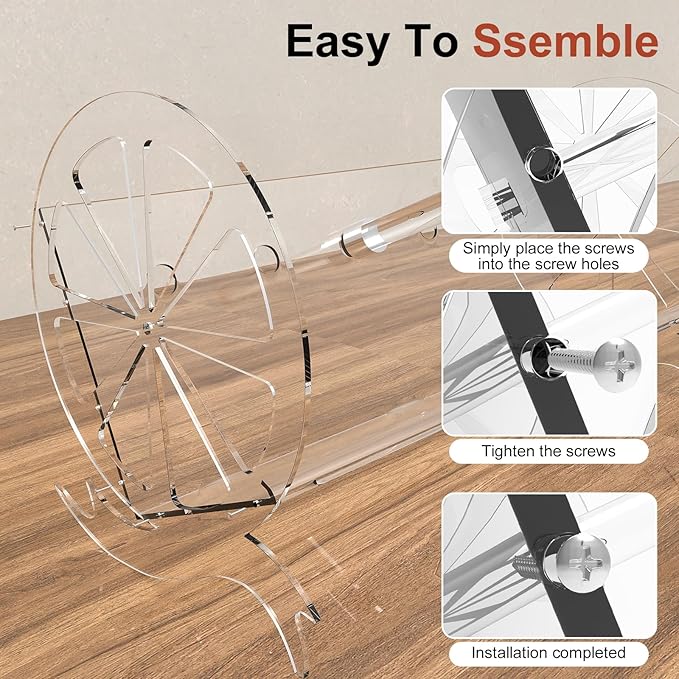 Desktop Bookshelf Rack Acrylic Storage Organizer,It is Suitable for use in Homes, Offices, Schools, Bookshelves and Display Stands, and can Hold Books, CDS, Magazines, etc