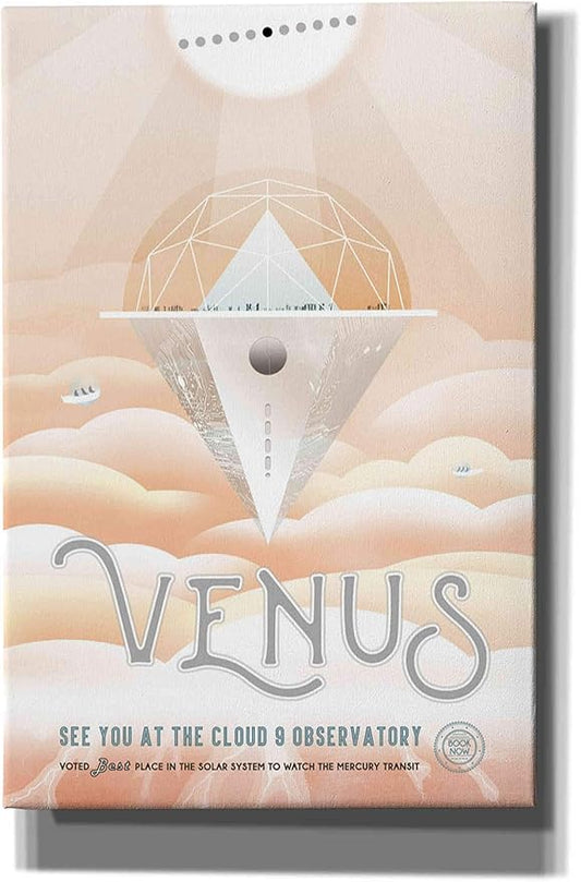 Epic Graffiti 'Visions of the Future: Venus' Canvas Wall Art, 40" x 60"