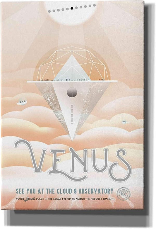 Epic Graffiti 'Visions of the Future: Venus' Canvas Wall Art, 18" x 26"
