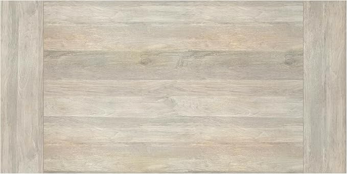 SIMPLIHOME Whitley Dining Table - 72 inch Wide Solid Mango Wood Rectangular Table in White Wash, Modern Farmhouse Style for Dining Room or Kitchen with Extra-Thick Trestle Base, Seats 6