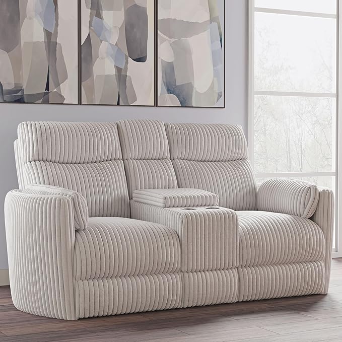 Parker Living Radius - Mega Ivory Power Reclining Sofa Loveseat and Recliner