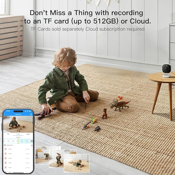 VIMTAG 4MP Security Camera Outdoor, 2.4G/5G Cameras for Home Security with Color Night Vision, Motion Activated Spotlight/Siren, IP66,2-Way Audio, House Camera with Audio & Video,Wired