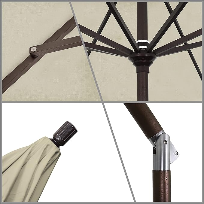 California Umbrella 11' Rd Tahoe Series Aluminum Patio Umbrella