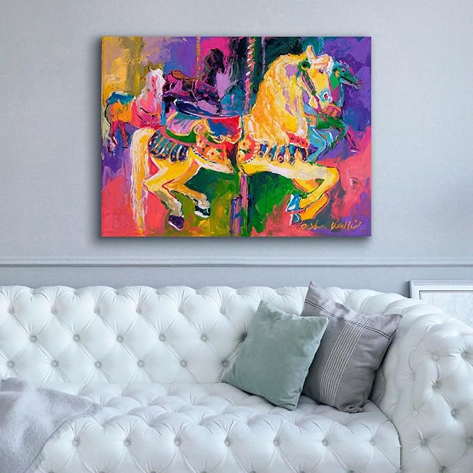 Epic Graffiti 'Artcar 2' by Richard Wallich, Canvas Wall Art, 54"x40"