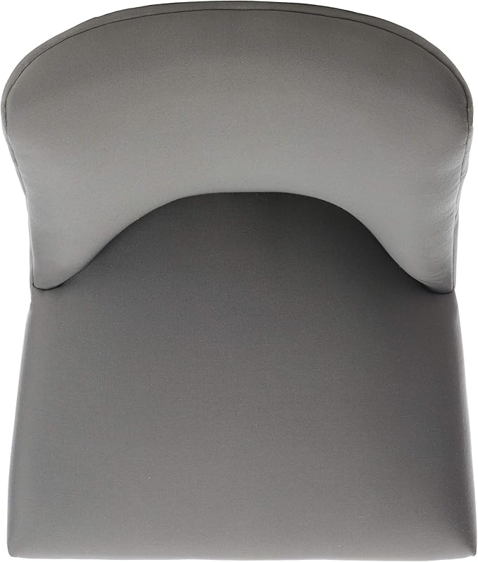 SAFAVIEH Couture Collection Nolita Glam Charcoal Grey Dining Chair