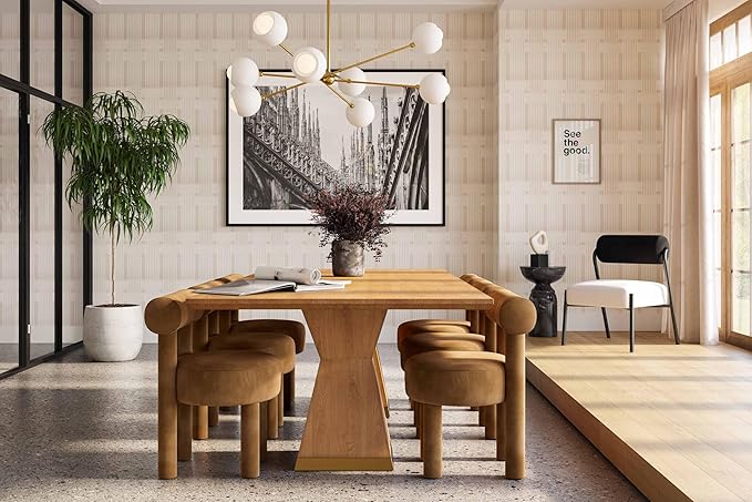 Tov Furniture Nolan Natural Wood Dining Table
