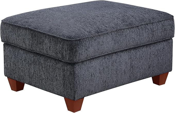 YOPTO 127" L-Shaped Sectional Couch with Movable Ottoman&6 Throw Pillows,7 Seat Chenille Upholstered Sofa W/2 Cup Holder,USB Port&Hidden Storage Box,DIY Combination,for Living Room,Apartment,Dark Gray