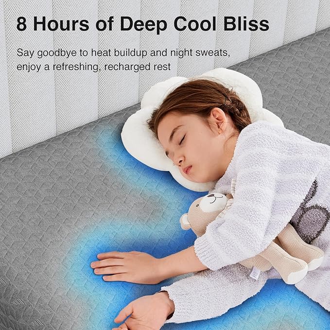 Novilla Full Mattress, 8 Inch Full Size Memory Foam Mattress for Cool Night Sleep & Pressure Relief, Thermally Balanced Foam Mattresses for Enhanced Support & Breathability, Bed Mattresses in a Box