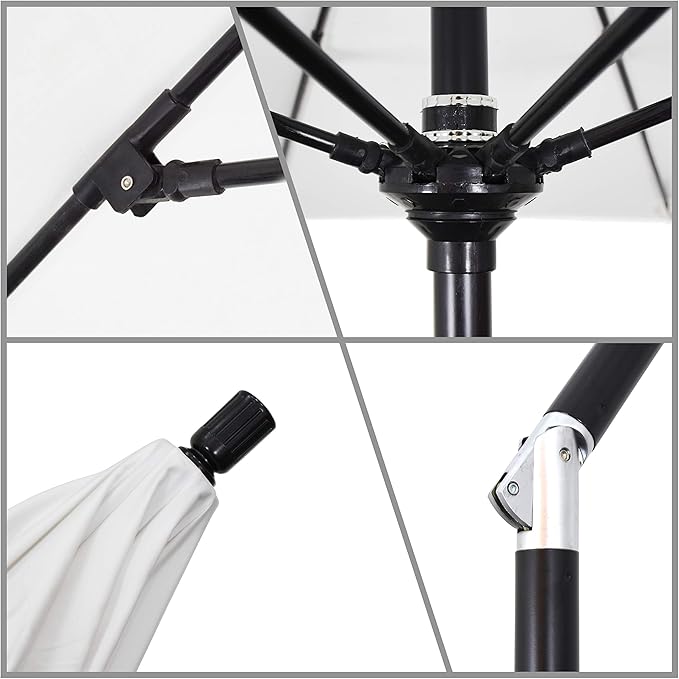 California Umbrella 11' Rd Tahoe Series Aluminum Patio Umbrella