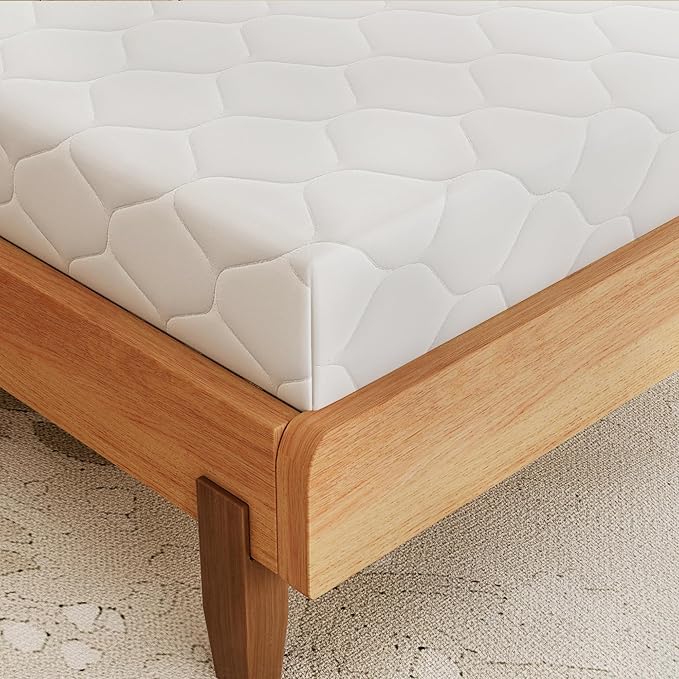 6 Inch Twin Size Memory Foam Mattress in a Box for Kids, Relieve Pressure with Medium Firm Support, Fiberglass Free, CertiPUR-US Certified