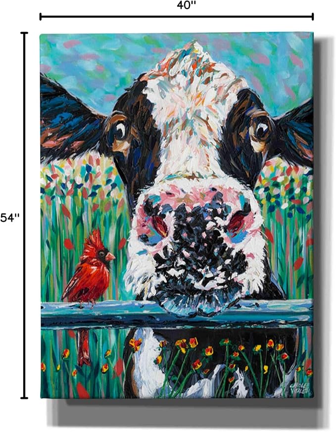Epic Graffiti 'Farm Buddies I' by Carolee Vitaletti Canvas Wall Art, 40"x54"