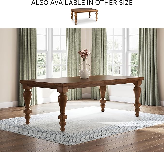 Signature Design by Ashley Chadworth Rustic Dining Table, Dark Brown
