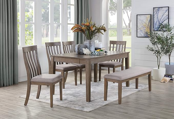 Homelegance 2-Piece Pack Dining Side Chair, Brown