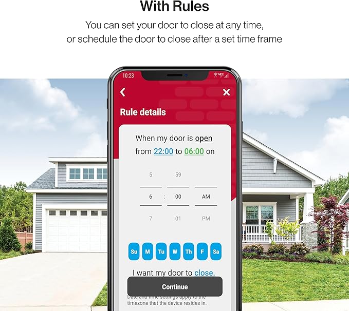Genie Chain Glide Connect Essentials Smart Garage Door Opener - Reliable Chain Drive Opener With LED Lighting- Compatible with Alexa, SmartThings, Brilliant Smart Home