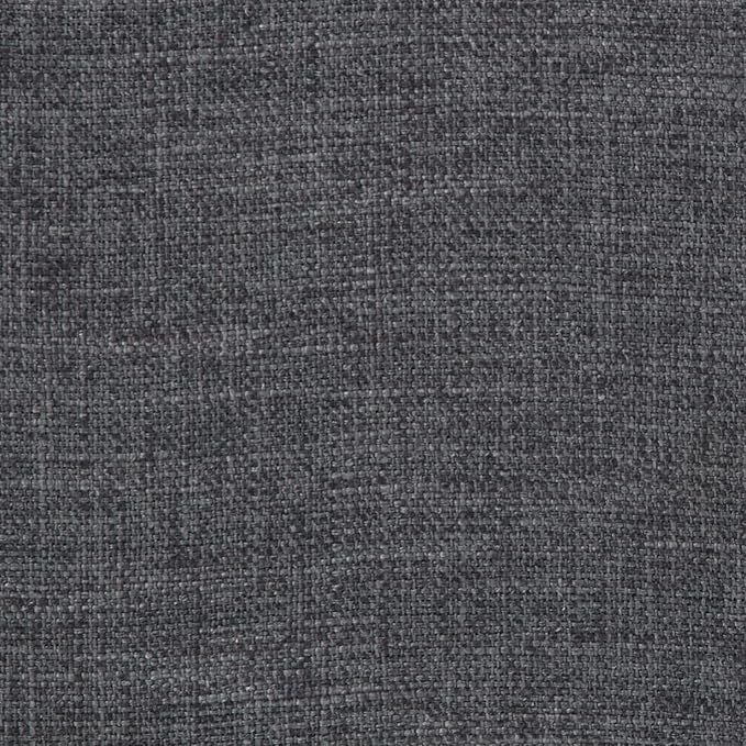 SIMPLIHOME Dover Storage Ottoman Bench - 36 inch Wide Upholstered Linen Look Fabric Rectangular Lift-Top Ottoman in Slate Grey, Contemporary Bench for Living Room with Safety Hinges