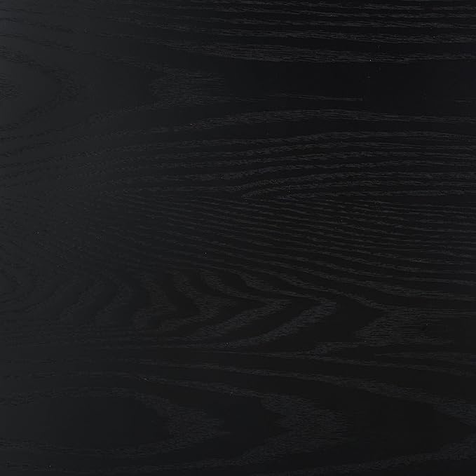 SAFAVIEH Couture Collection - Alyssamarie Black Rectangle Wood Dining Table, Modern Tapered Leg Design (SFV6715B)