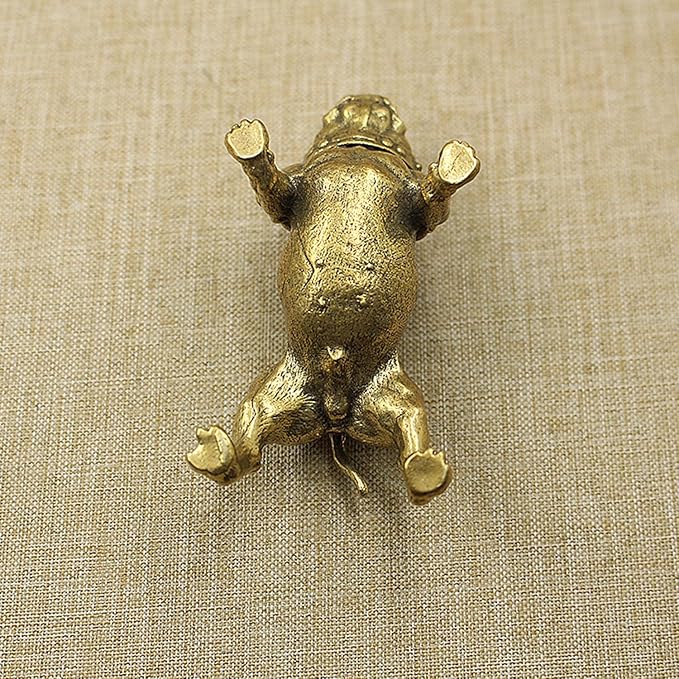 Bulldog Statues, Home Decor Solid Brass Dog Statue Brass Decorative Objects Home Decor Pit Bull Dog Statues Home Decor Decorative Statues for Offices Desktops Bookshelves