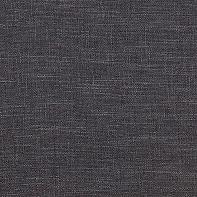 SIMPLIHOME Dover 36 inch Wide Contemporary Square Coffee Table Storage Ottoman in Slate Grey Linen Look Fabric, Assembled, For the Living Room and Bedroom
