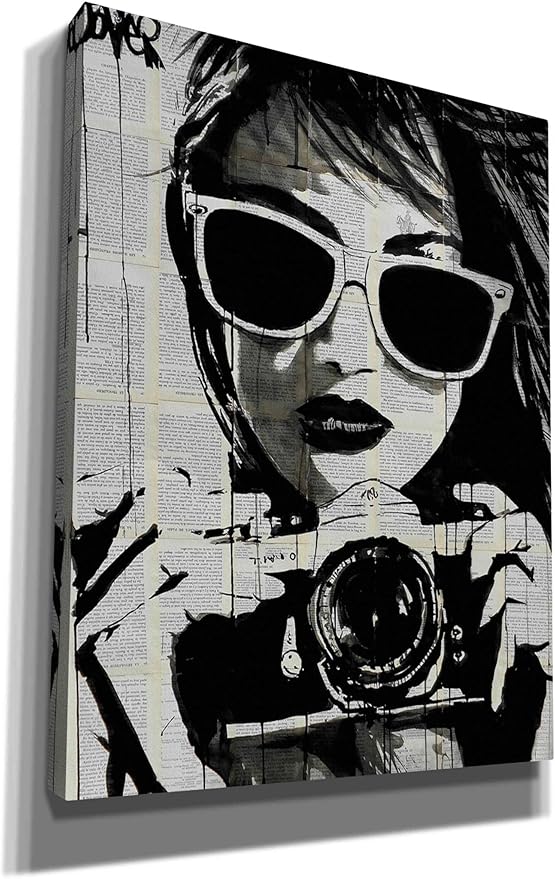 Epic Graffiti 'Shoot' by Loui Jover, Canvas Wall Art, 26"x40"