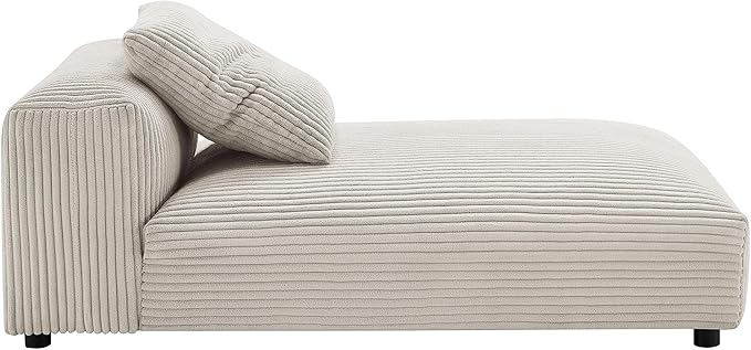 Modway Solace Sectional, Oversized, Almond