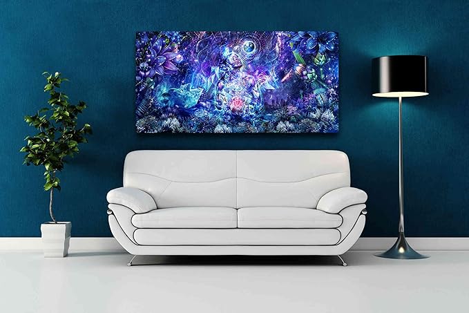 Epic Graffiti 'Transcension' by Cameron Gray, Canvas Wall Art, 30"x60"