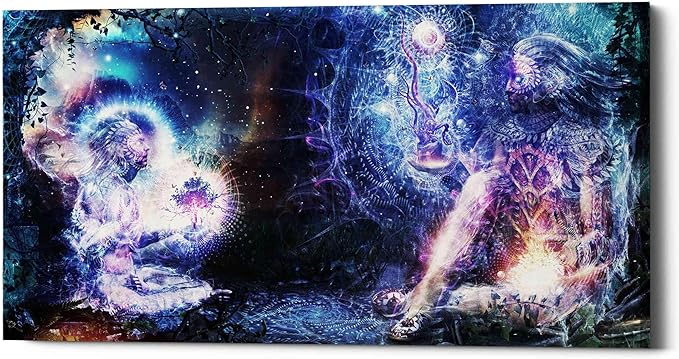 Epic Graffiti 'Shoulders and Giants' by Cameron Gray, Canvas Wall Art, 30"x60"