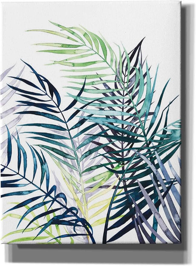 Epic Graffiti 'Twilight Palms I' by Grace Popp Canvas Wall Art, 40"x54"
