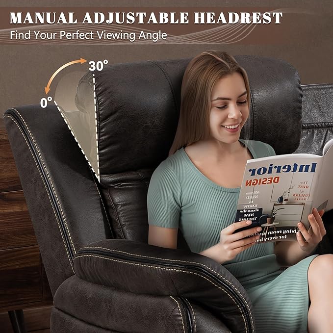 Zero Gravity Power Reclining Sofa Set, 3-Seater Reclining Couch with Drop Down Table + 2-Seater Power Loveseat Recliner with Console,Living Room Furniture (Foil Fabric, Brownish Gray)