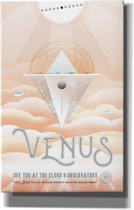 Epic Graffiti 'Visions of the Future: Venus' Canvas Wall Art, 26" x 40"