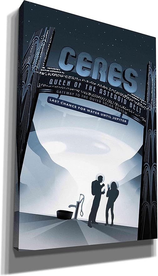 Epic Graffiti 'Visions of the Future: Ceres' Canvas Wall Art, 18" x 26"