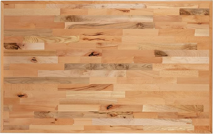 Flash Furniture Mayfair 30" x 48" Rectangle Butcher Block Style Table Top
