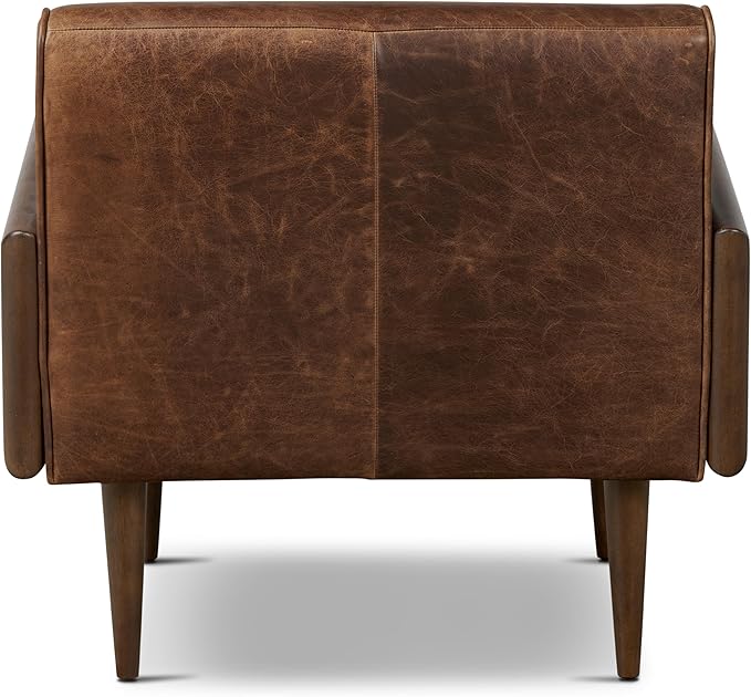 Poly & BARK Viborg Lounge Chair in Chocolate Brown