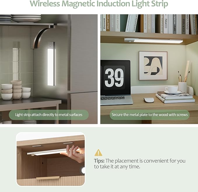 Night Stand with Charging Station, Fluted NightStand with LED Light and 2 Drawers, Wood Bedside Table with Open Storage, Modern